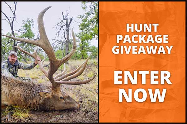 Hunt package giveaway popup